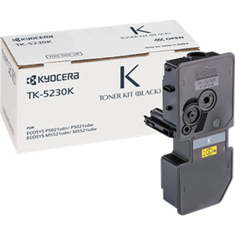 Toner Riprografico Kyocera TK-5230K