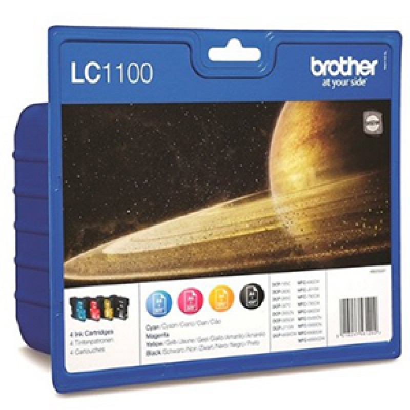 Cartuccia Brother LC1100 Multipack