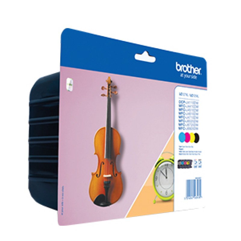 Cartuccia Brother LC127XL/125XL Multipack