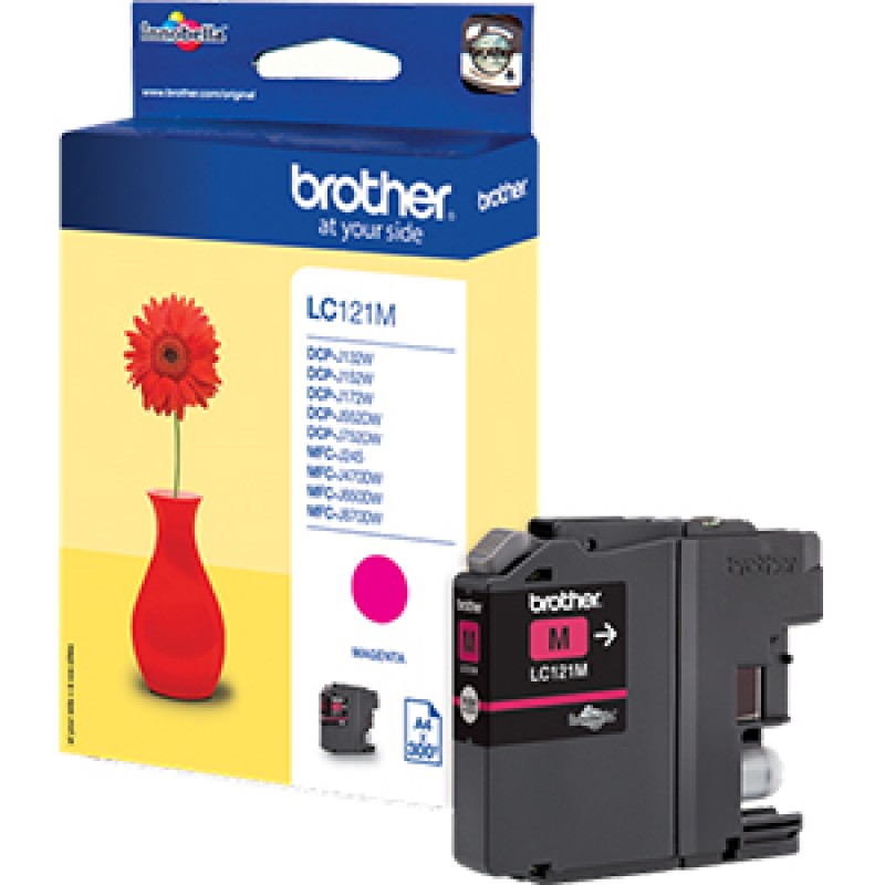 Cartuccia Brother LC121M