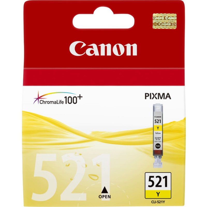Cartuccia Canon CLI-521Y