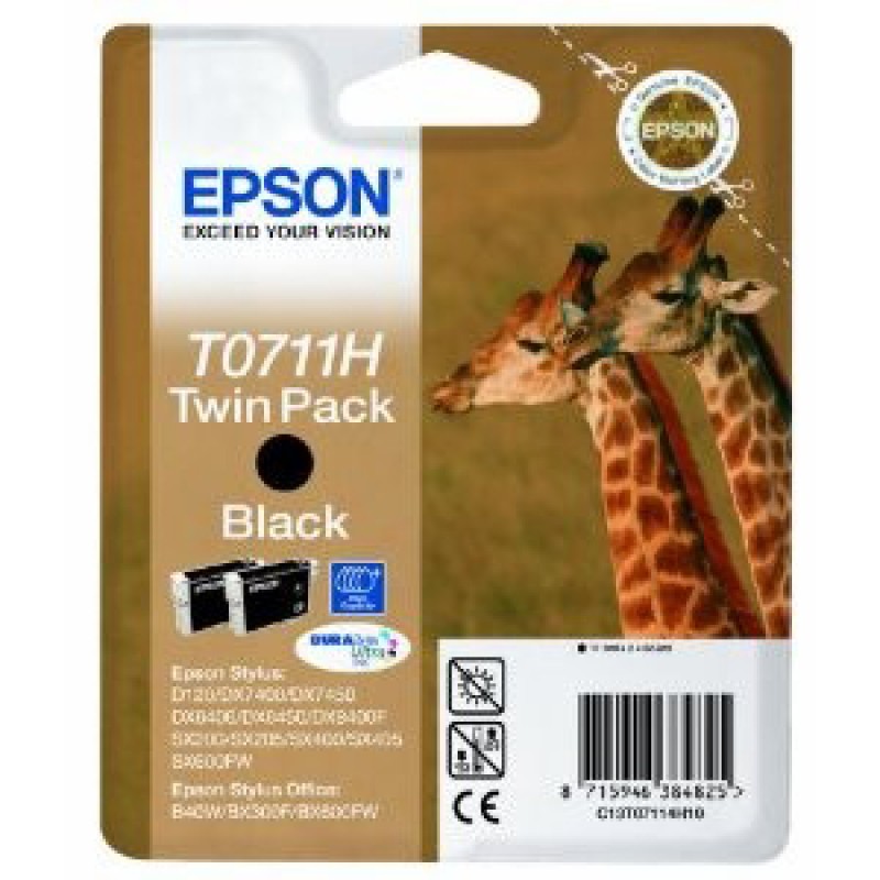 Cartuccia Epson T0711H Twin Pack