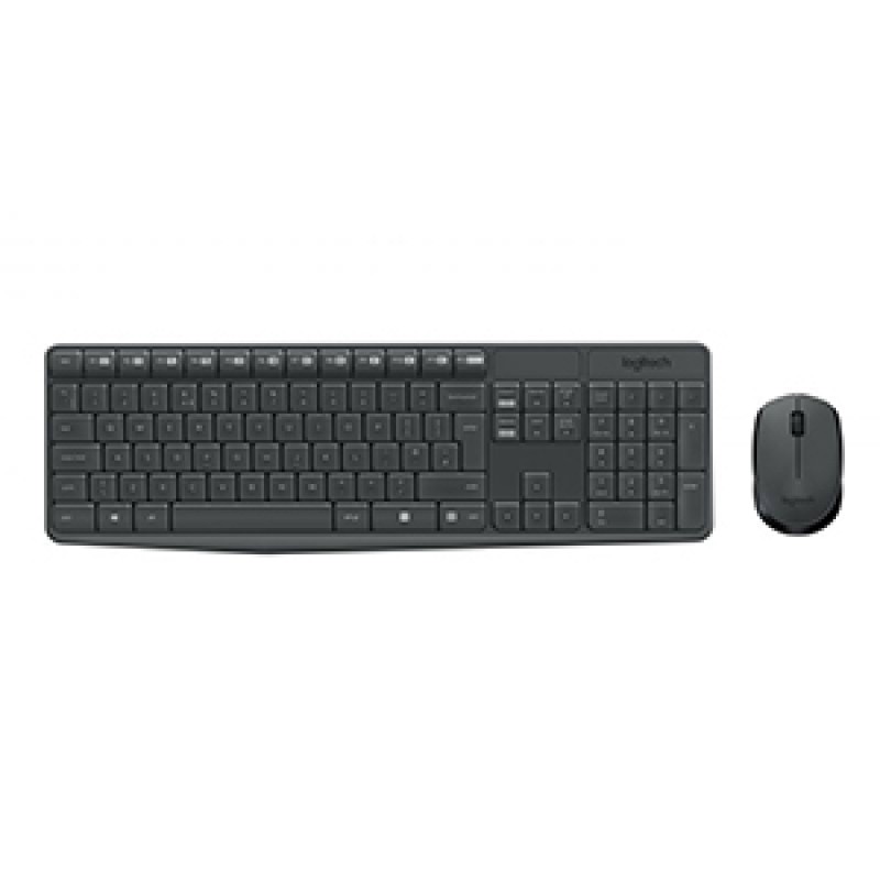 Kit Logitech Tastiera E Mouse MK235