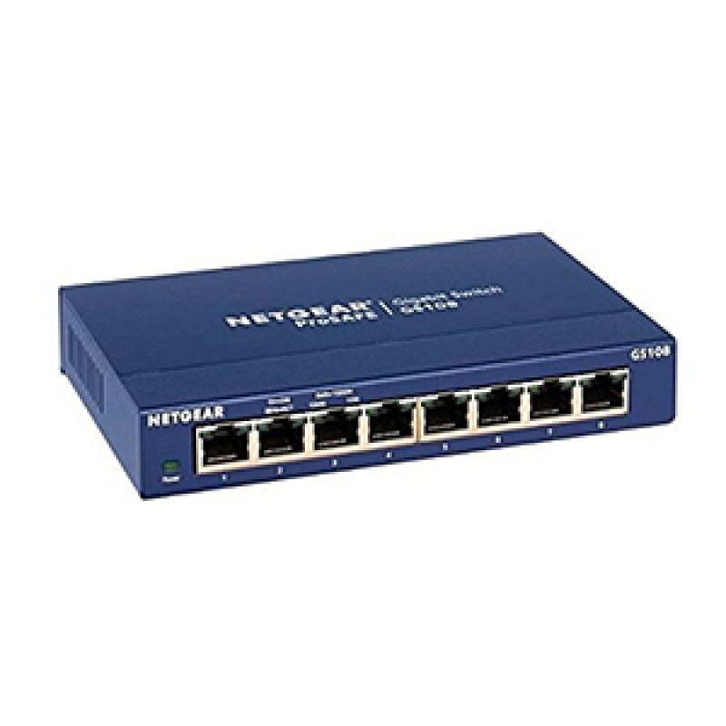 Switch Desktop Netgear GS108GE A 8 Porte