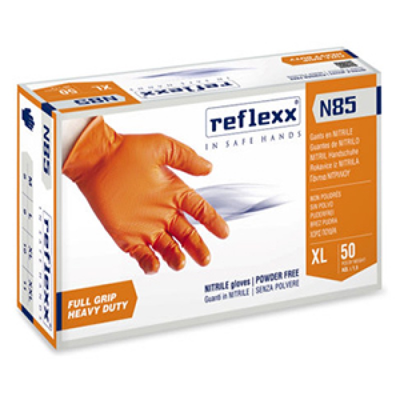 Guanti In Nitrile Reflexx N85 Misura L