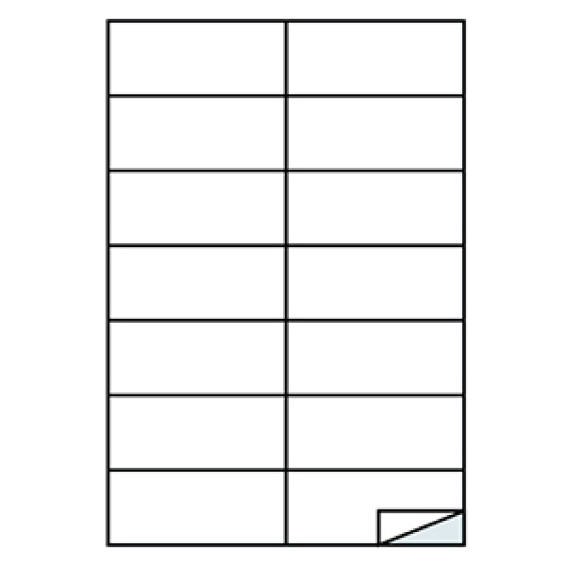 Etichette Adesive Senza Margine Formato A4-Misura 105x42