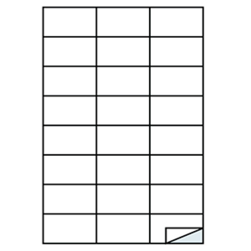 Etichette Adesive Senza Margine Formato A4-Misura 70x37