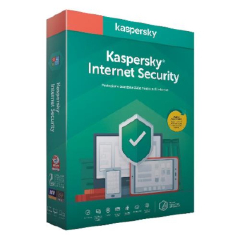 Kaspersky Internet Security 2021 1 Licenza 1 Anno