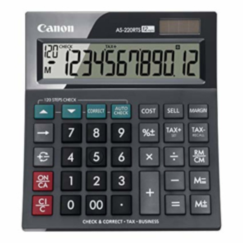 Calcolatrice Canon AS-220RTS