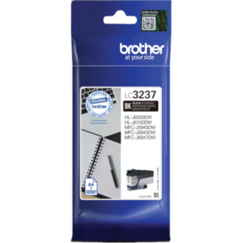 Cartuccia Brother LC3237-BK