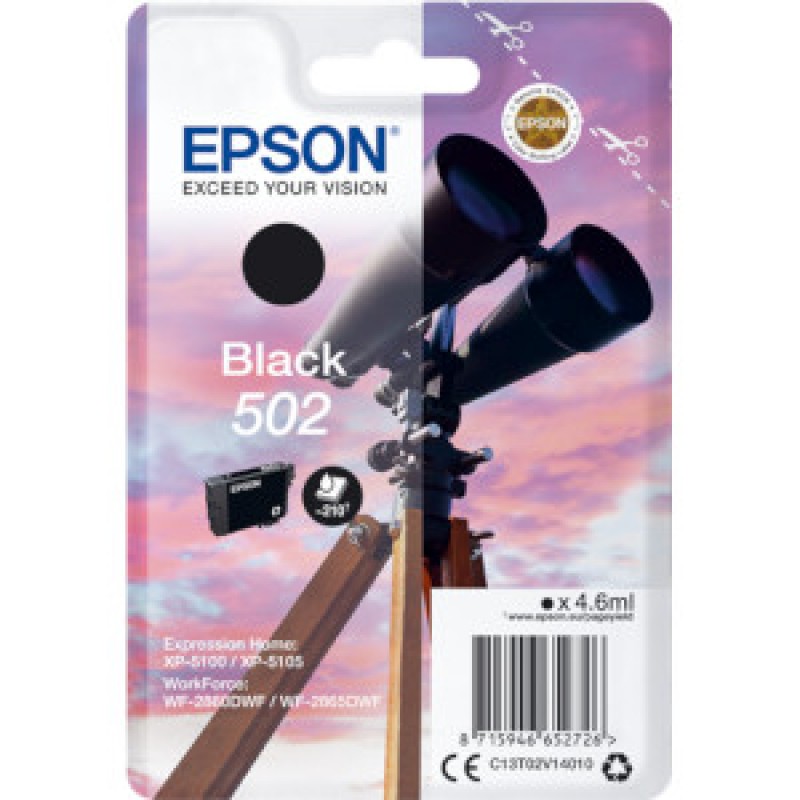 Cartuccia Epson 502BK