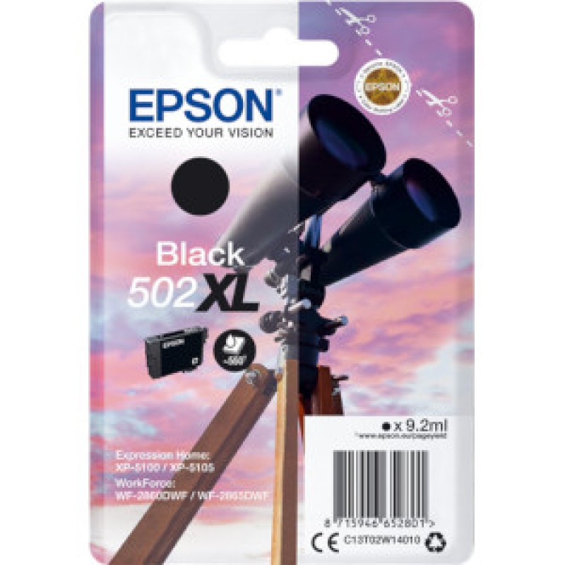 Cartuccia Epson 502XLBK