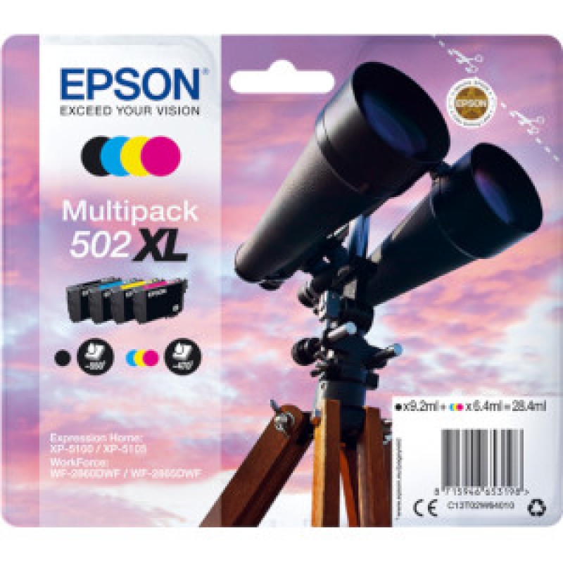 Cartuccia Epson 502XL Multipack