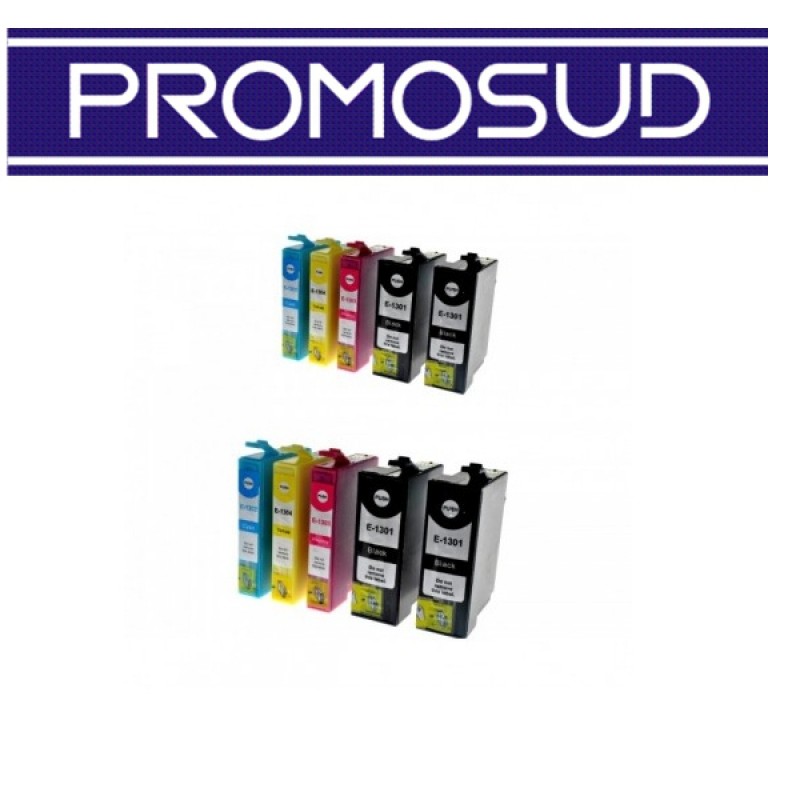 Kit Cartucce Compatibili Epson T1305 10 Pezzi