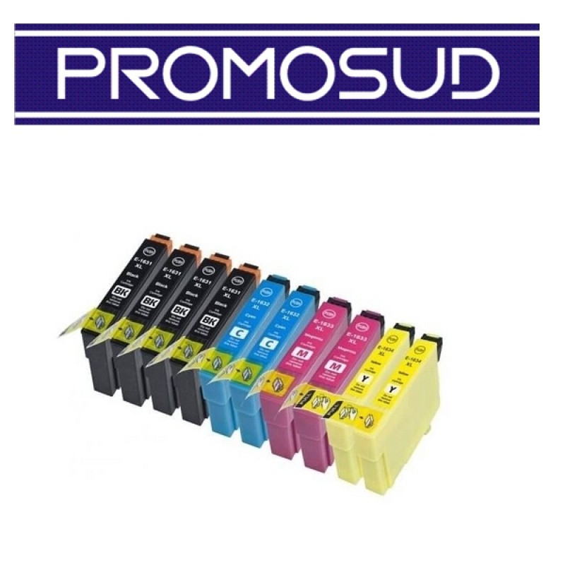 Kit Cartucce Compatibili Epson T1635 10 Pezzi