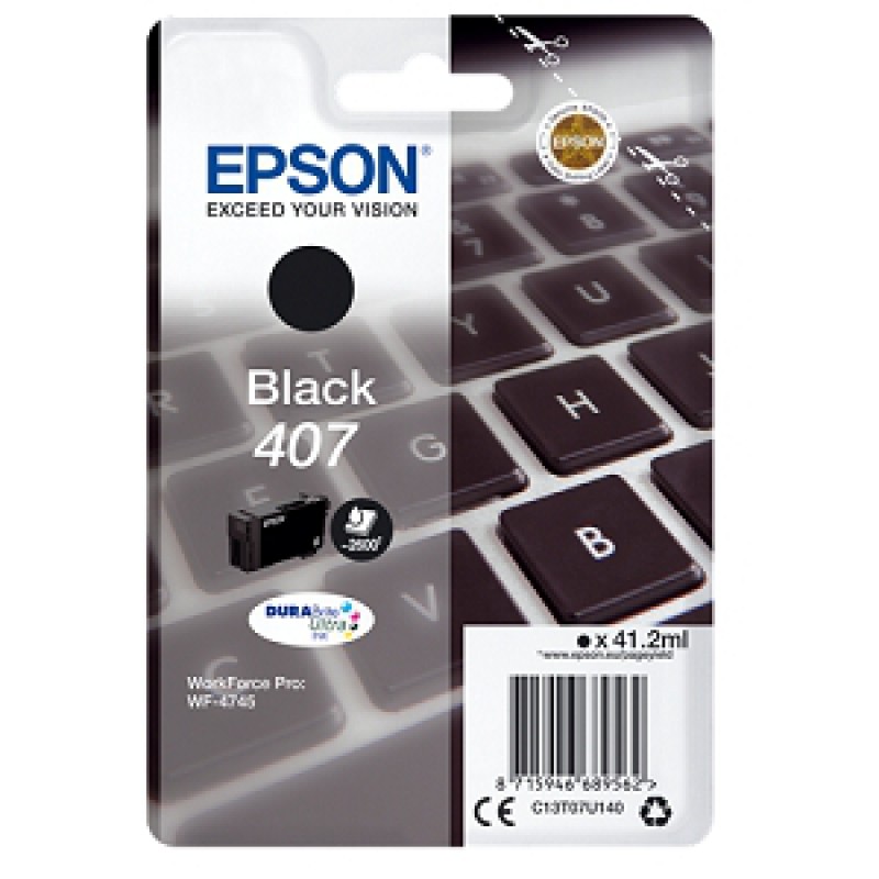 Cartuccia Epson 407 BK