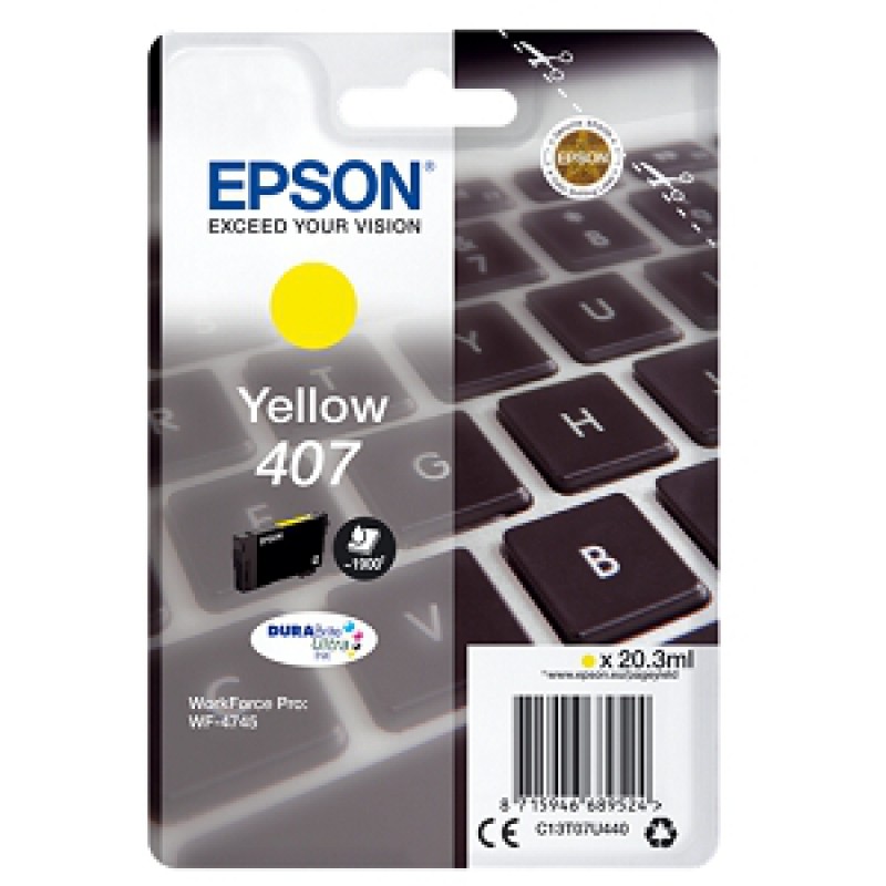 Cartuccia Epson 407 Y