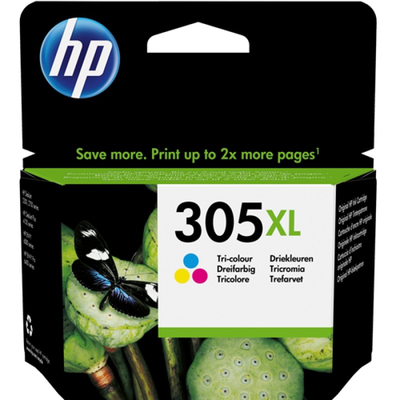 Cartuccia HP 305XL Tre Colori