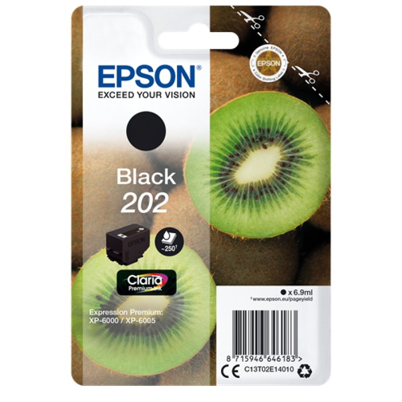 Cartuccia Epson 202BK