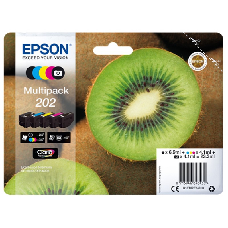 Cartuccia Epson 202 Multipack