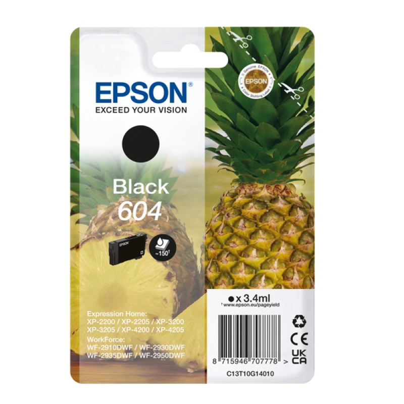 Cartuccia Epson 604BK