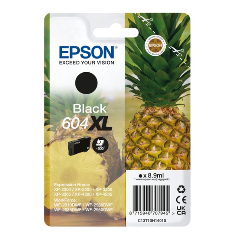 Cartuccia Epson 604XLBK