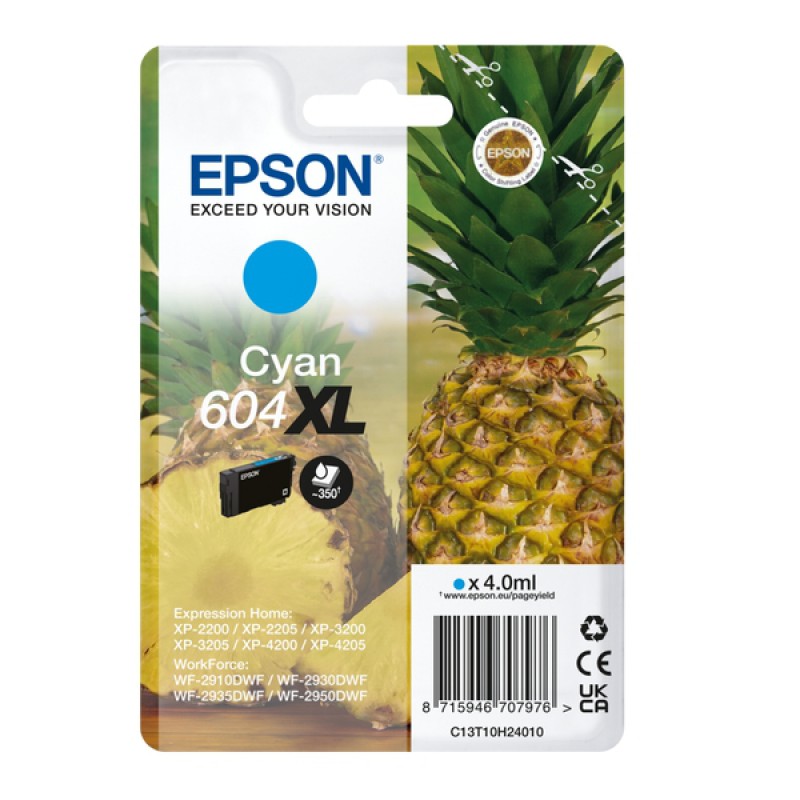 Cartuccia Epson 604XLC
