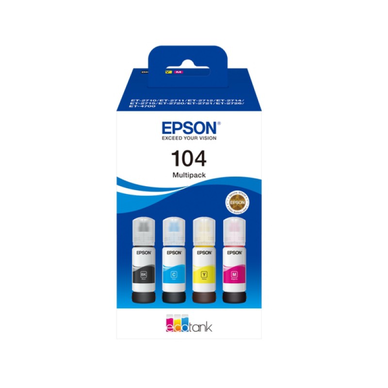 Ecotank Epson 104 Multipack