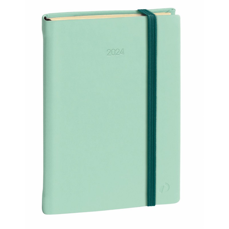 Agenda Giornaliera Quo Vadis Daily 21 Prestige 13 x 21 Colore Verde Mare