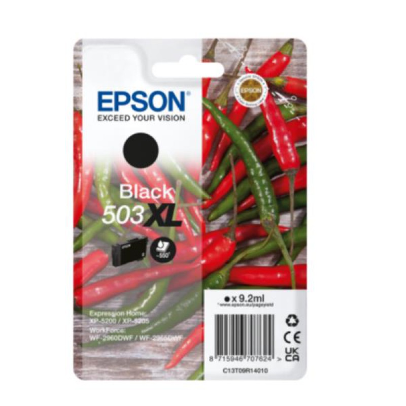 Cartuccia Epson 503XL Nera