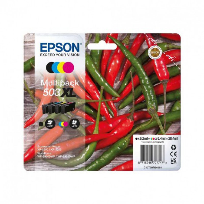 Cartuccia Epson 503XL Multipack
